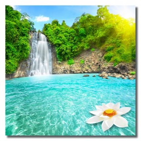 Tranh dán tường Phong Cảnh Thác Nước
